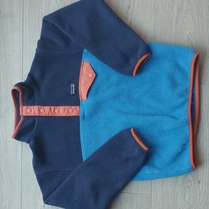 Patagonia Synchilla Snap T Sweater Boys size 7-8